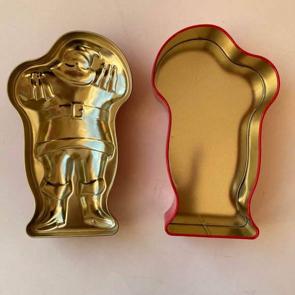 VTG Coca Cola Santa Claus 6.5" H Tin (No Cards) Coca Cola Christmas Collectible - Picture 12 of 16